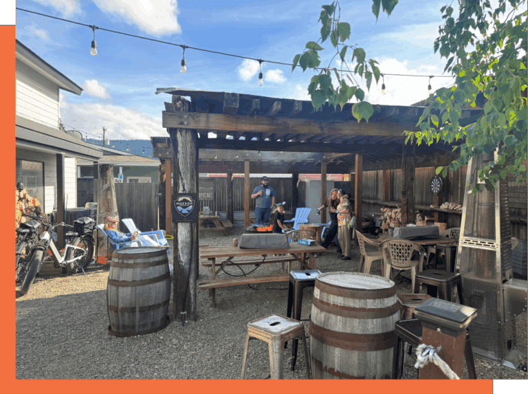 Mule & Elk taproom event rental